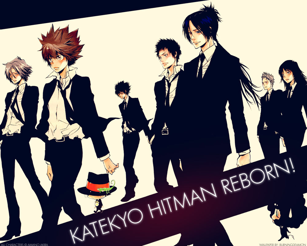 Обои на рабочий стол Персонажи аниме Учитель-мафиози Реборн (KATEKYO HITMAN  REBORN!), обои для рабочего стола, скачать обои, обои бесплатно