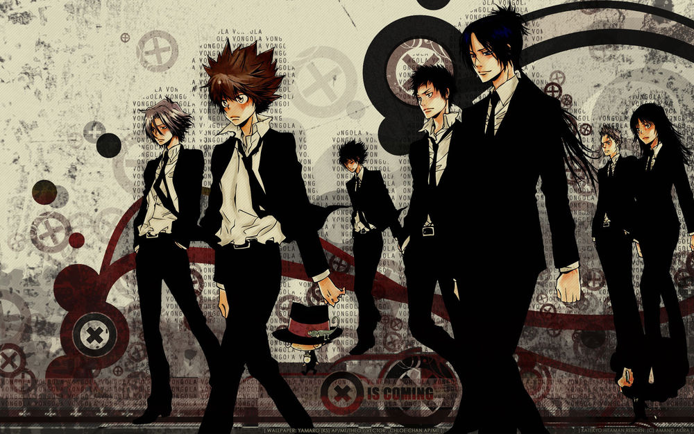 Обои для рабочего стола Персонажи аниме Учитель-мафиози Реборн (VONGOLA IS COMING)
