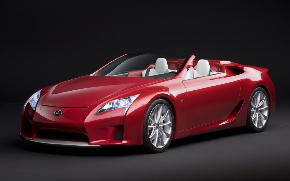 Обои для рабочего стола Lexus_LF-A_Roadster