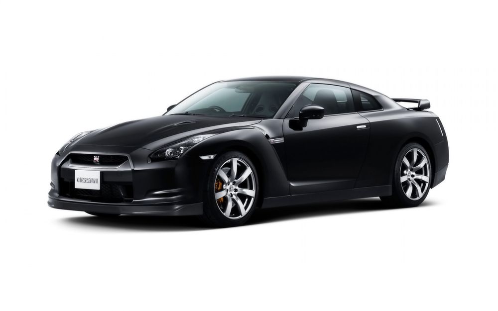 Обои для рабочего стола Nissan_GTR_Black