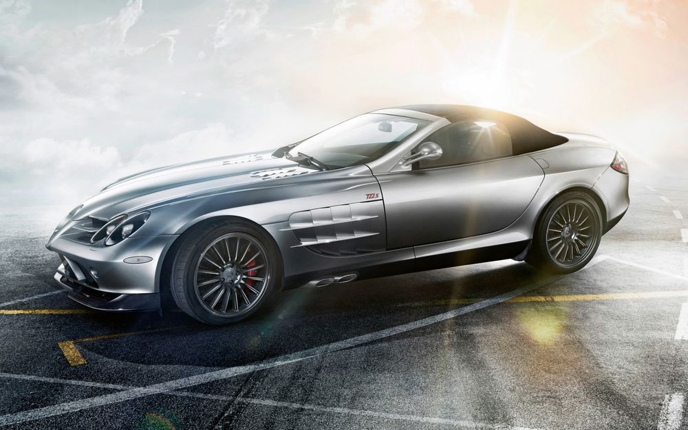 Обои для рабочего стола SLR_McLaren_Roadster_722