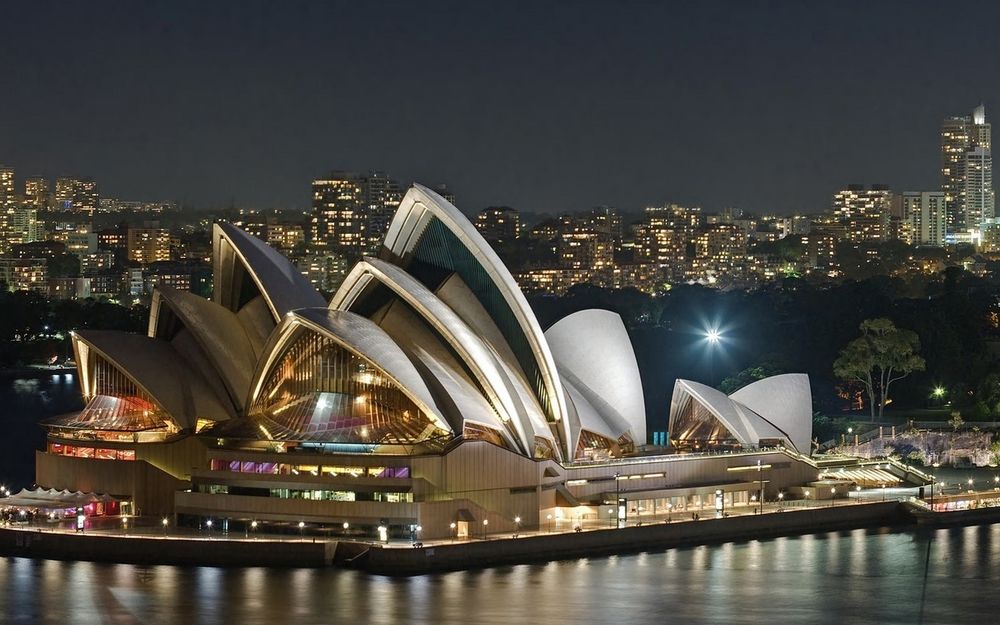 Обои для рабочего стола Сиднейский оперный театр / Sydney opera house, Сидней, Австралия