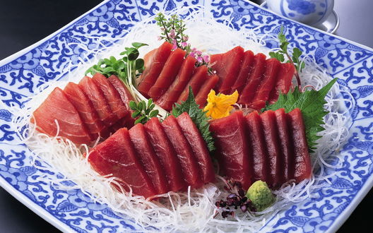 Обои на рабочий стол Кусочки мяса