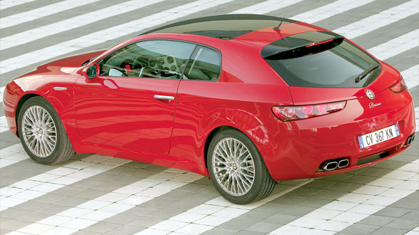 Обои на рабочий стол Alfa Romeo / Альфа Ромео Brera