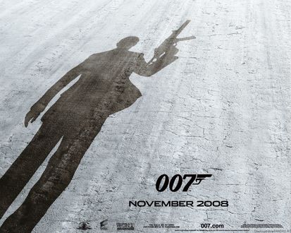 Обои на рабочий стол Квант милосердия / Quantum of Solace - двадцать второй фильм об английском агенте Джеймсе Бонде / James Bond или агенте 007 (november 2008)