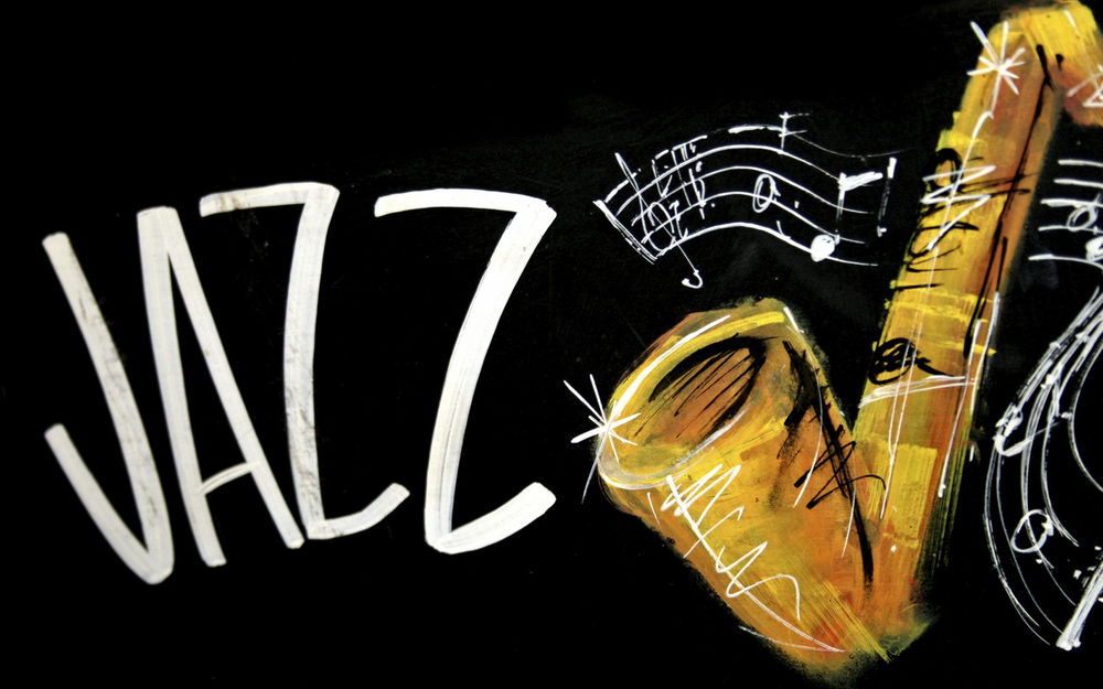 Обои для рабочего стола Красивый саксофон ( Jazz / Джаз )