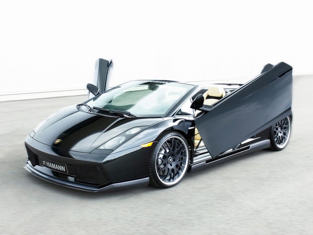 Обои для рабочего стола Hamann Lamborghin Gallardo Spyder / Ламборджини