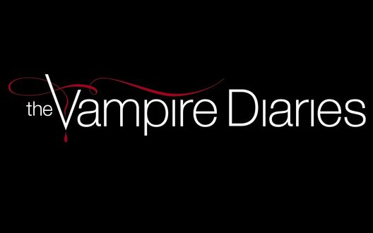 Обои на рабочий стол Надпись * The vampire diaries / Дневники вампира*