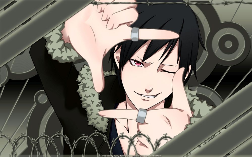 Обои для рабочего стола Изая Орихара из аниме Durarara