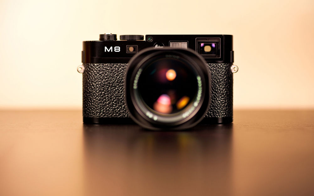 Обои для рабочего стола Фотоаппарат leica M8