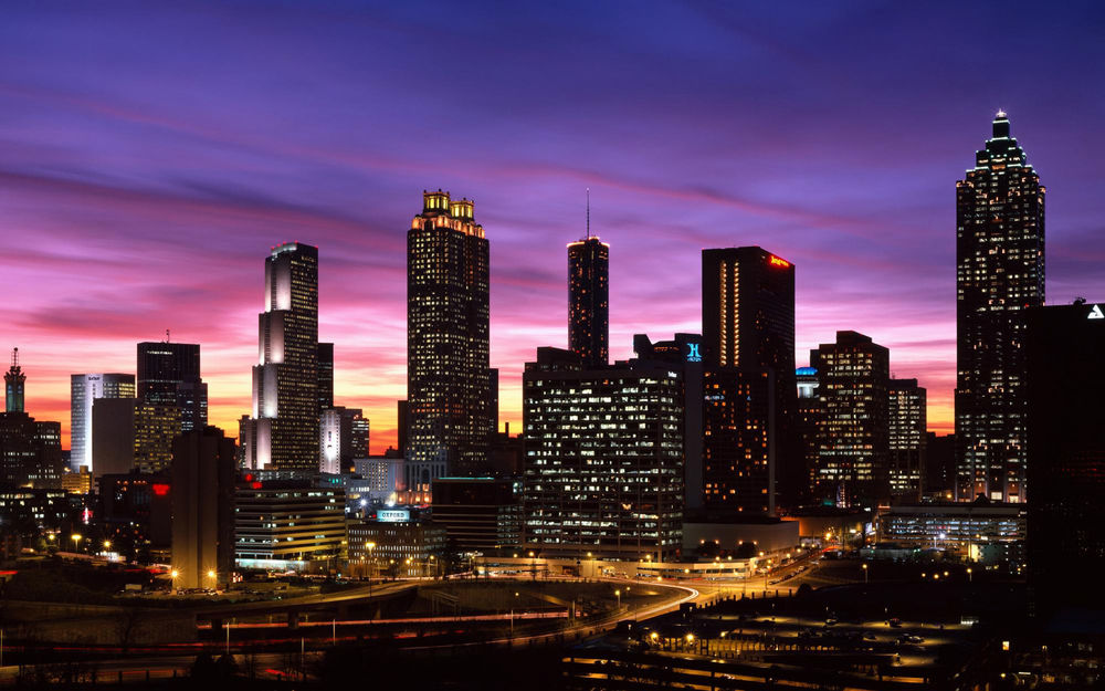 Обои для рабочего стола Atlanta, Georgia, United States / Атланта, Джорджия, США