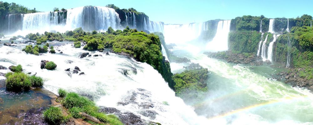 Обои для рабочего стола Водопады Игуасу / Iguassu 