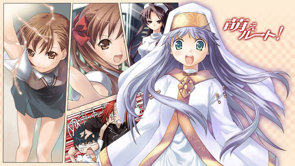 Обои на рабочий стол Персонажи аниме To aru Majutsu no Index