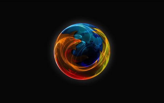 Обои на рабочий стол Логотип Мазилы \ Mozilla Firefox