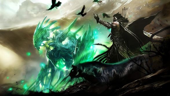Обои на рабочий стол Guild Wars 2 / Гильдии Войны, игра,стратегия