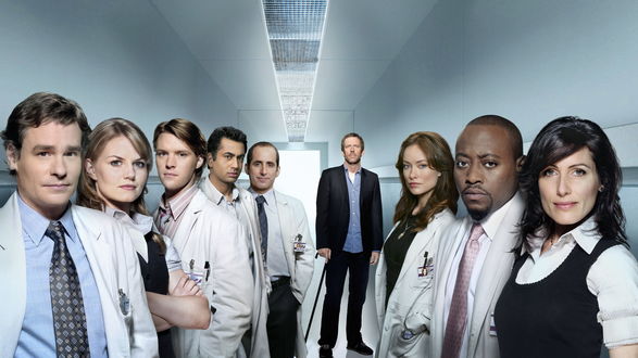 Обои на рабочий стол Команда доктора Хауса ( сериал *Доктор Хаус / House M.D.*)