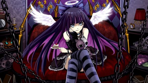 Обои Стокинг Анархия / Stocking Anarchy из аниме *Panty