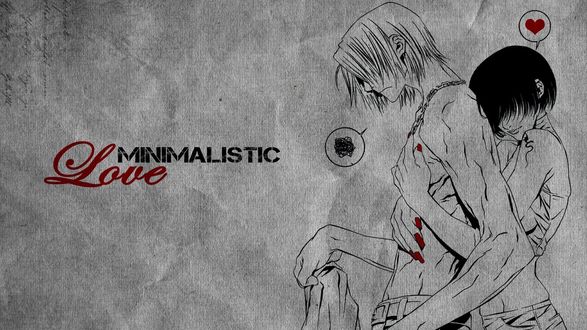 Обои на рабочий стол Devil May Cry / И дьявол может плакать (Minimalistic Love)