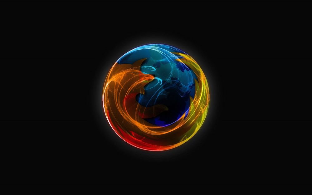 Обои для рабочего стола Логотип Мазилы \ Mozilla Firefox