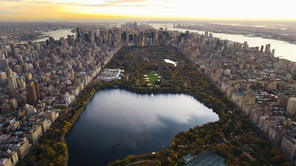 Обои для рабочего стола Цетральный парк / Central Park в Нью-Йорке / New York