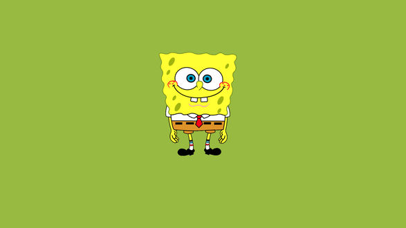 Обои на рабочий стол Губка Боб Квадратные Штаны / Sponge Bob Square Pants