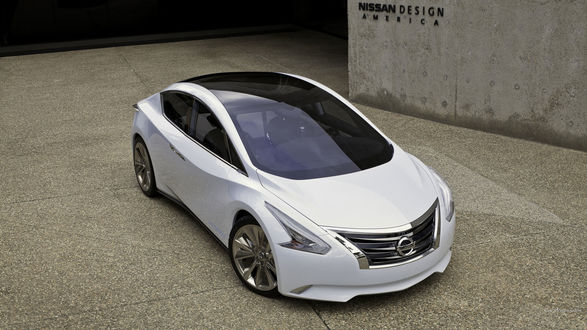 Обои на рабочий стол Автомобиль Nissan Ellure Concept / Ниссан Ellure Концепт