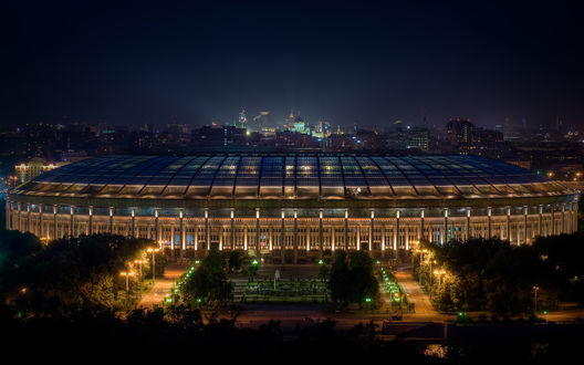 Обои на рабочий стол Russia, Moscow, Grand Sports Arena of Luzhniki, Stadium / Россия, Москва, Большая Спортивная Арена, Олимпийский комплекс, «Лужники»