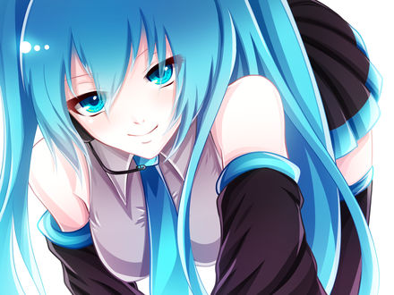 Обои на рабочий стол Vocaloid Hatsune Miku / Вокалоид Хатсунэ Мику