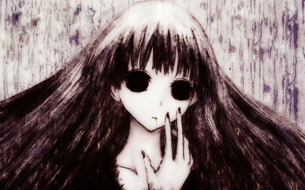 Обои для рабочего стола Kirishiki Sunako / Сунако Кирисики из аниме Усопшие / Shiki