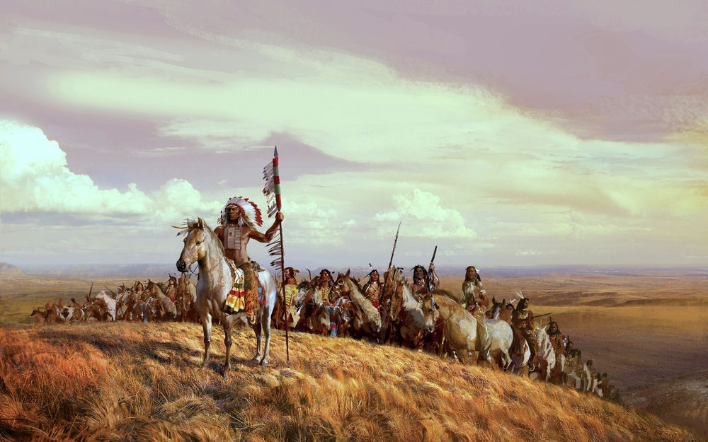 Вождь краснокожих фото индейцев