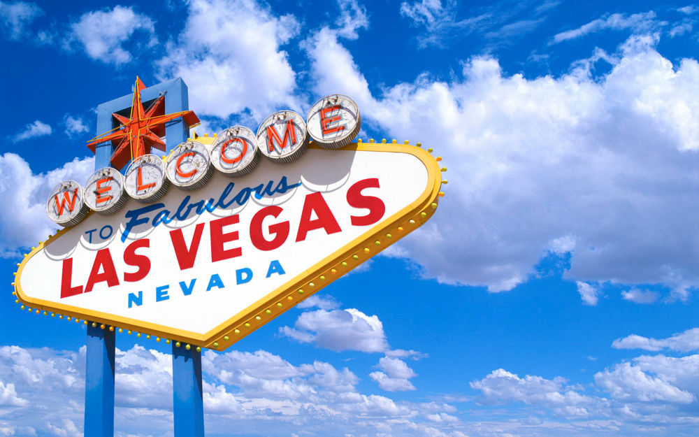 Обои для рабочего стола Welcome to Fabulous Las Vegas Nevada / Указатель: Добро пожаловать в сказочный Лас-Вегас Невада