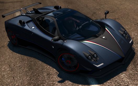 Обои на рабочий стол Суперкар Pagani Zonda Tricolore / Пагани Зонда Триколор