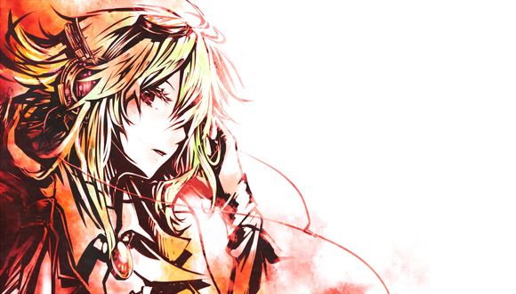 Обои на рабочий стол Вокалоид Гуми Мегпоид / Vocaloid Gumi Megpoid