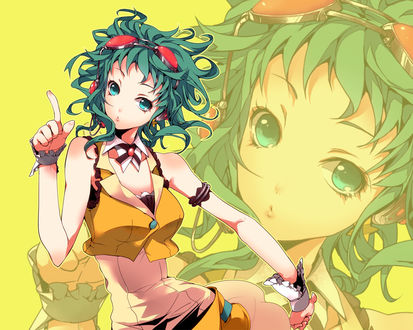Обои на рабочий стол Вокалоид Гуми Мегпоид / Vocaloid Gumi Megpoid