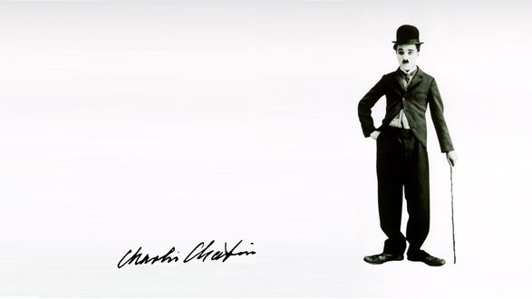 Обои на рабочий стол Известный актер и комик Чарли Чаплин / Charli Chaplin