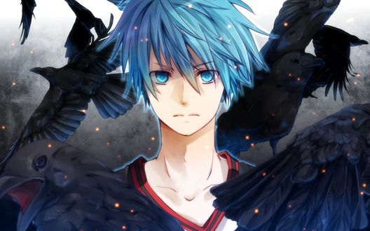 Обои на рабочий стол Парень из манги Kuroko no Basuke
