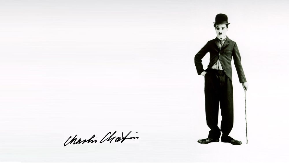 Обои для рабочего стола Известный актер и комик Чарли Чаплин / Charli Chaplin