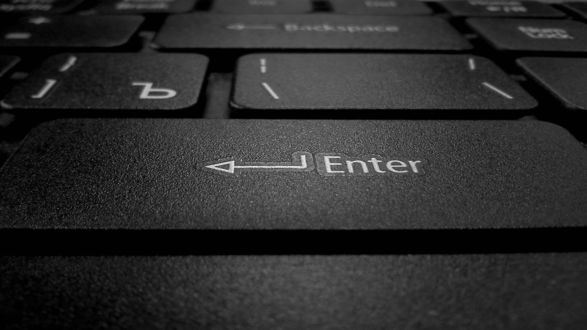 Обои на рабочий стол Клавиша Enter