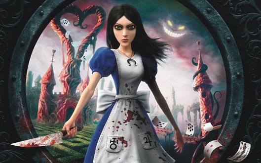 Обои на рабочий стол Компьютерная игра Алиса / Alice: Безумие Возвращается / Madness Returns
