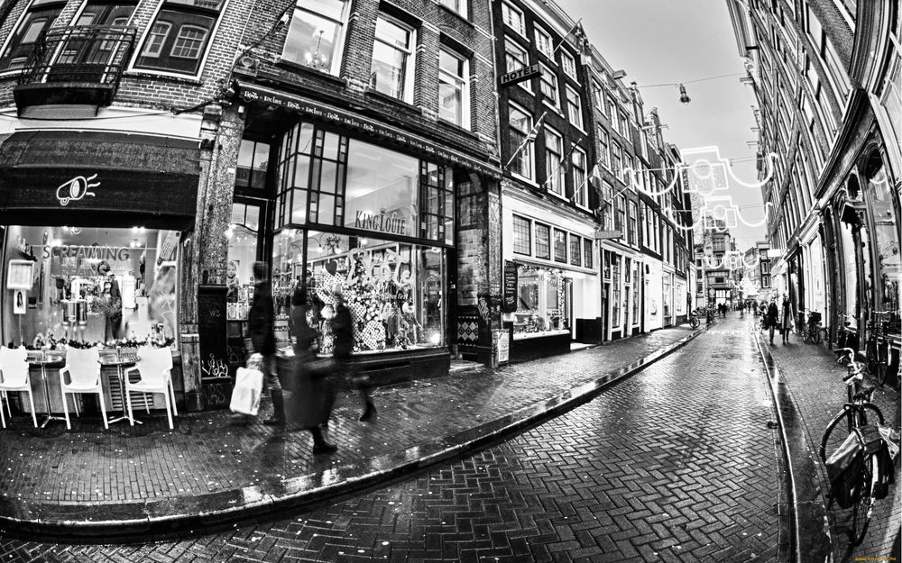 Обои для рабочего стола Амстердам, Нидерланды / Amsterdam, Netherland