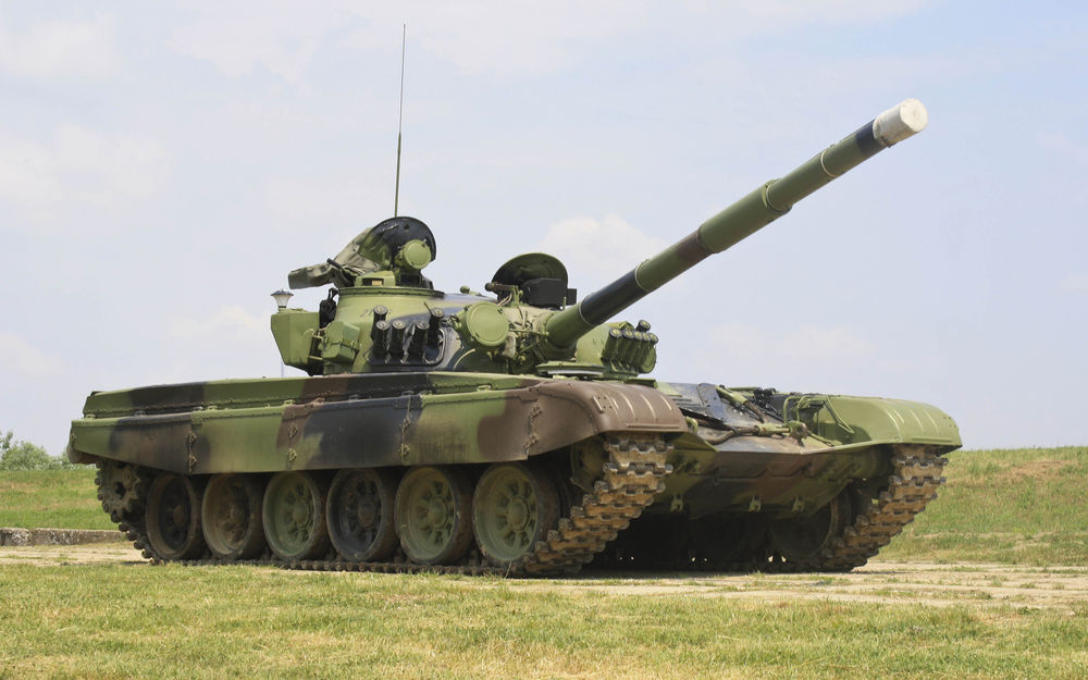 Обои для рабочего стола Танк М84
