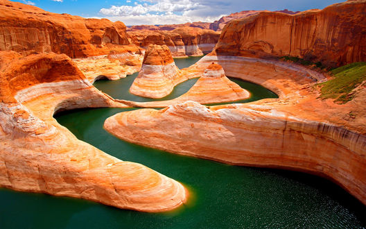 Обои на рабочий стол Гранд Каньон / Grand Canyon в США / USA штат Аризона / Arizona