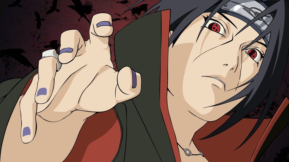 Обои для рабочего стола Учиха Итачи / Uchiha Itachi из аниме Наруто / Naruto