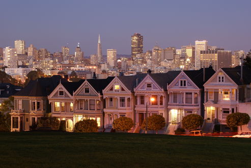 Обои на рабочий стол San Francisco, California, USA / Сан-Франциско, Калифорния, США