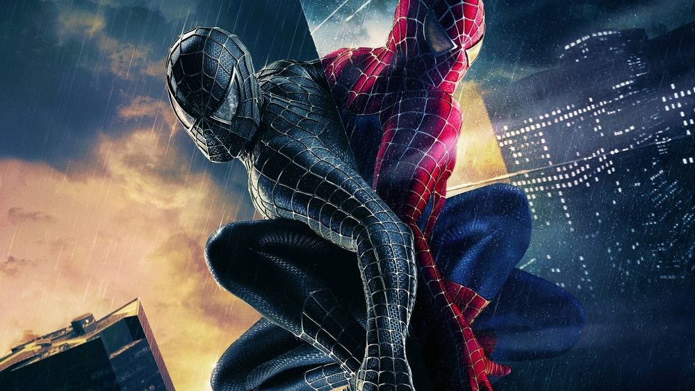 Обои для рабочего стола Spider man / Человек паук, на обложке для фильма