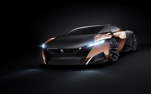 Обои на рабочий стол Суперкар Пежо Оникс / Peugeot Onyx