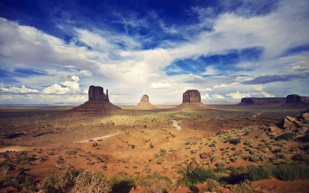 Обои для рабочего стола Национальный парк Гранд-Каньон / Grand Canyon National Park, штат Аризона / Arizona, США / USA