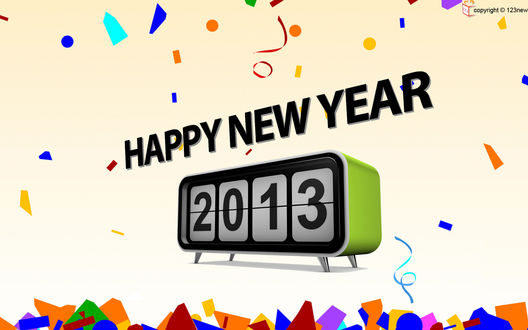 Обои на рабочий стол Новый 2013 год / Happy New Year 2013