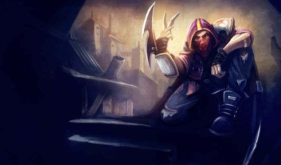 Обои на рабочий стол Талон / Talon из игры Лига Легенд / League of Legends