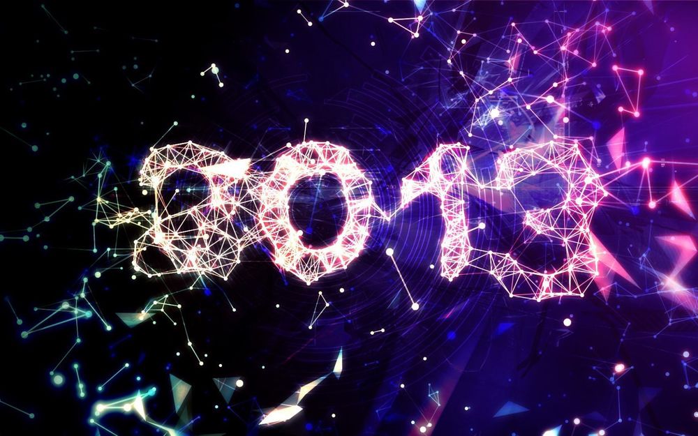 Обои для рабочего стола Новый год 2013 в виде соединенных в созвездия звезд